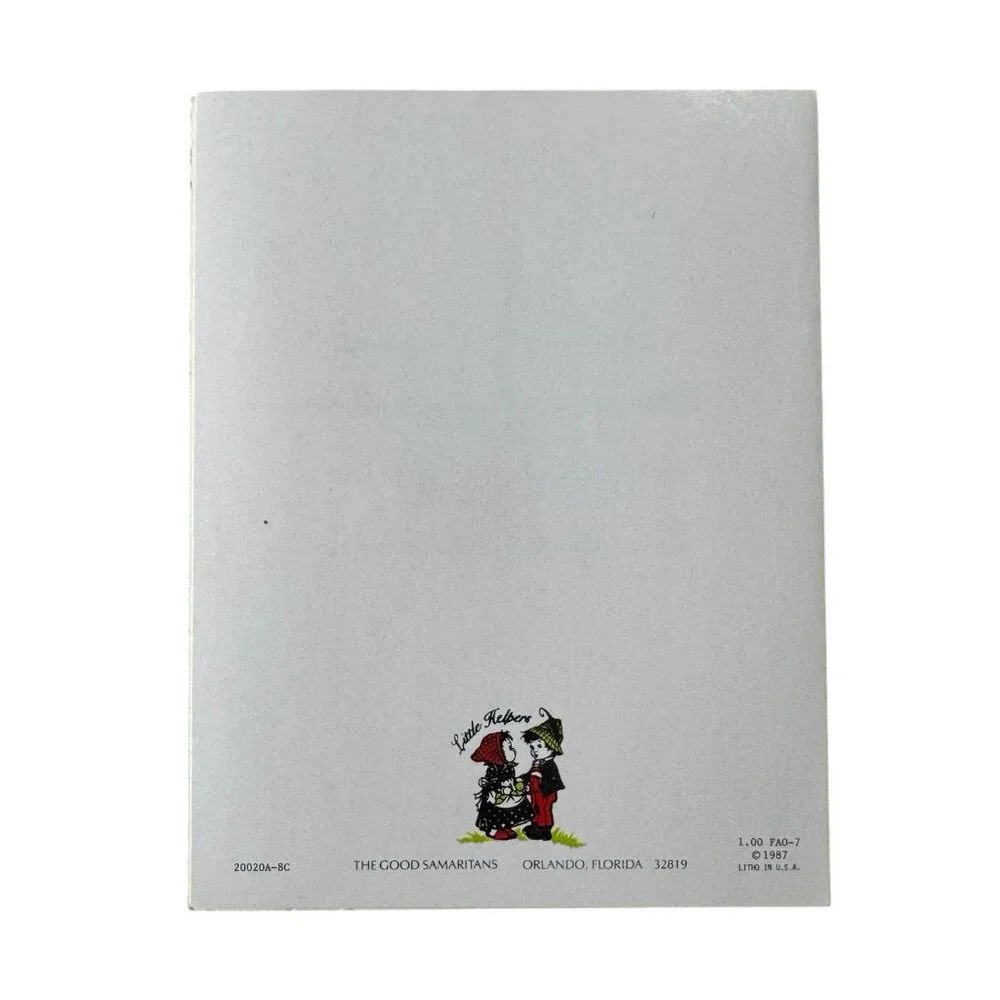 The Good Samaritans Little Helpers Get Well Soon Greeting Card 1987 USA Made‎